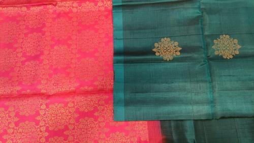 SOFT SILK SAREE WITH BLOUSE